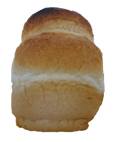BAGEL8744（ベーグルハナヨシ）のプレーン食パンを後ろから見た写真