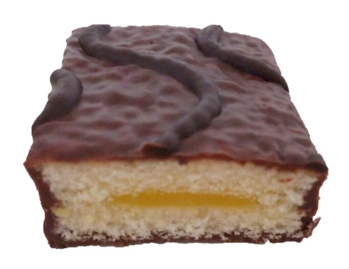 情熱価格のマロンケーキの断面写真