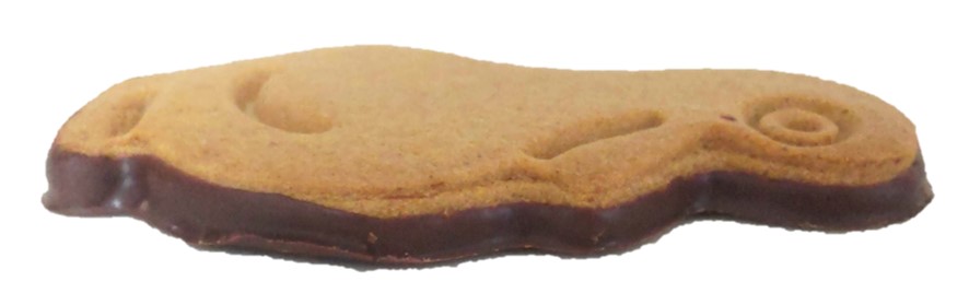PIERRE MARCOLINI（ピエール・マルコリーニ）のCookie Animaux BITTER（クッキーアニモ ビター）を横から見た写真