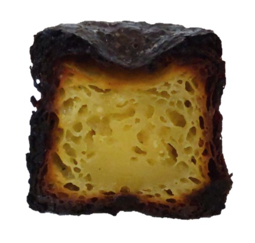 Brasserie VIRON（ブラッスリー・ヴィロン）のカヌレを焼いた写真