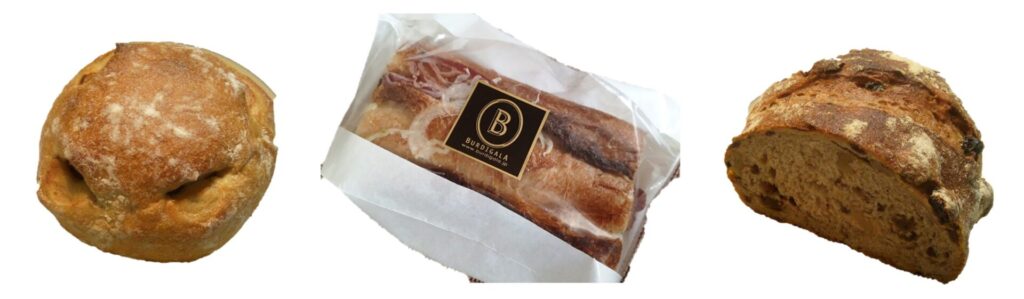 BOULANGERIE BURDIGALA（ブーランジェリーブルディガラ）のハード系のパンやハード系のパンを使ったサンドイッチの写真