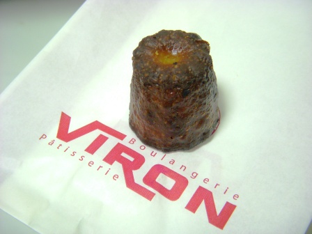 Brasserie VIRON（ブラッスリー・ヴィロン）のカヌレの写真