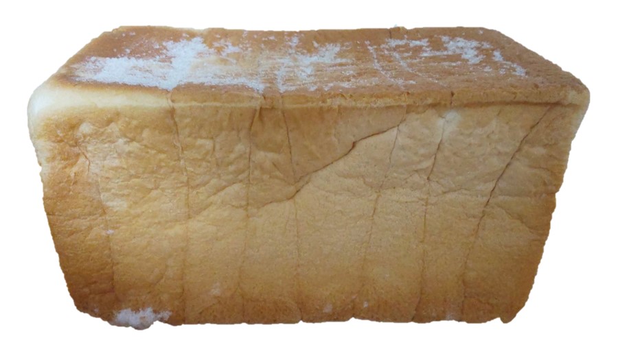 LeTAO（ルタオ）の北海道生クリーム食パンを横から見た写真